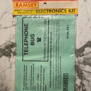 Ramsey Built it Yourself Telephone Bug  Electronics Kit
